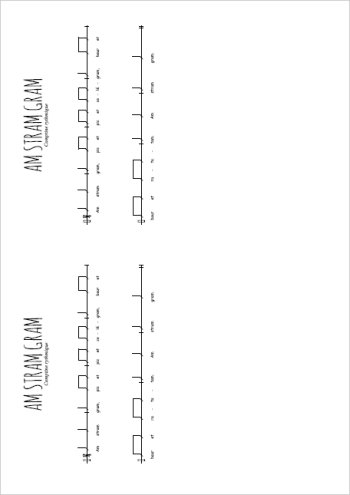 Am stram gram Partition gratuite